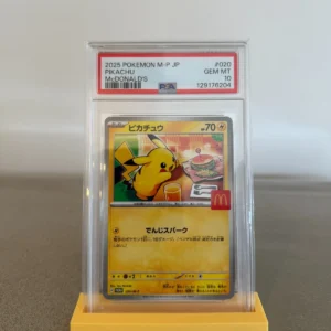 mcdonalds pokemon cards 2025 pikachu McDonald's Pokmon Promo Pack Japanese Exclusive Includes Pik Snyffer Store Rare Pokmon card Pikachu 020/M-P McDonald's Promo 2025
